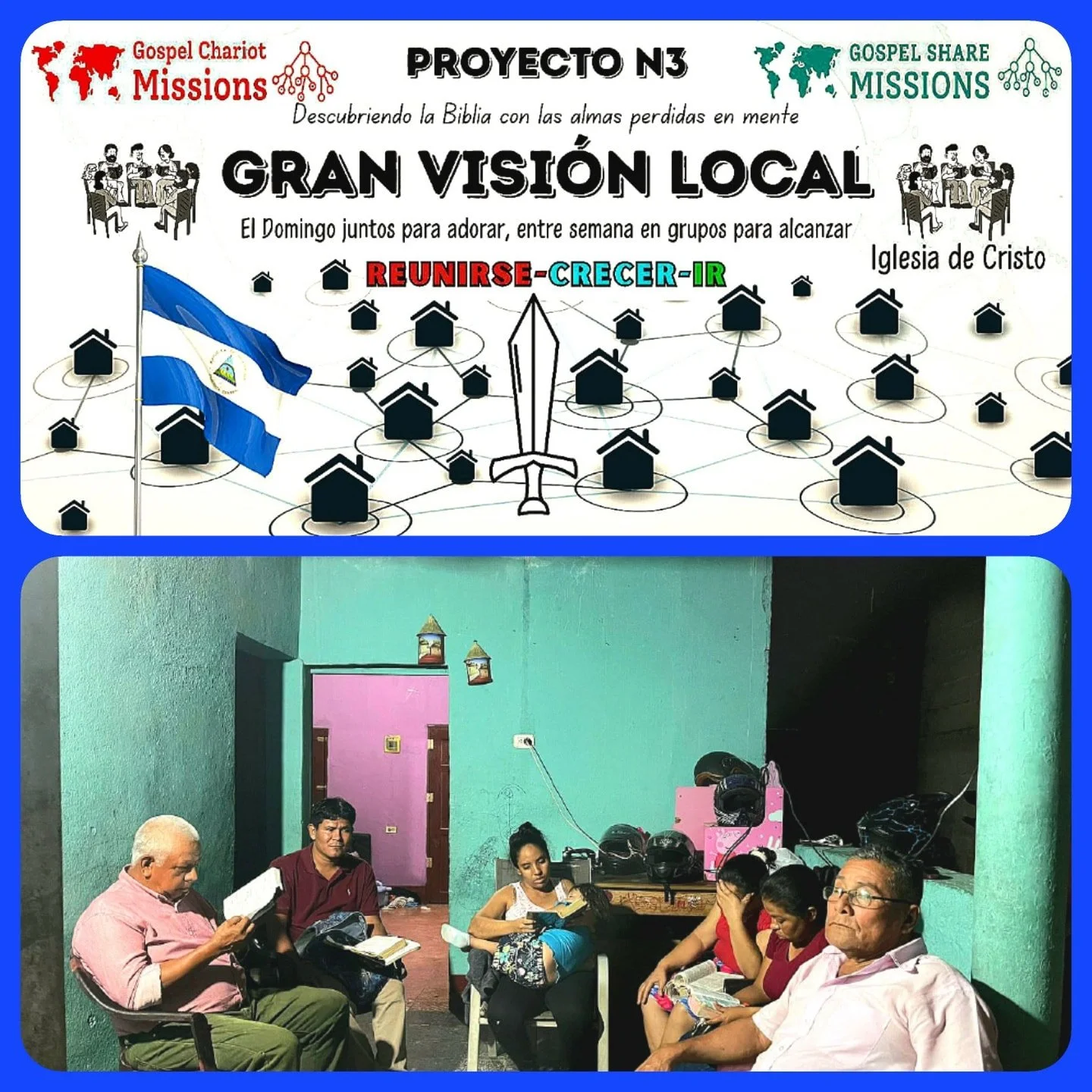 OCOTAL NICARAGUA PROJECT N3/L3 DEVELOPING LEADERS WHO MULTIPLY THROUGH BIBLICAL DISCOVERY SWORD METHOD.