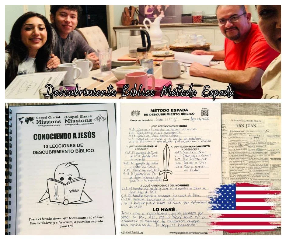 BIBLE DISCOVERY SWORD METHOD. MEET-GROW-GO WITH LOST SOULS IN MIND. BENTON ARKANSAS USA