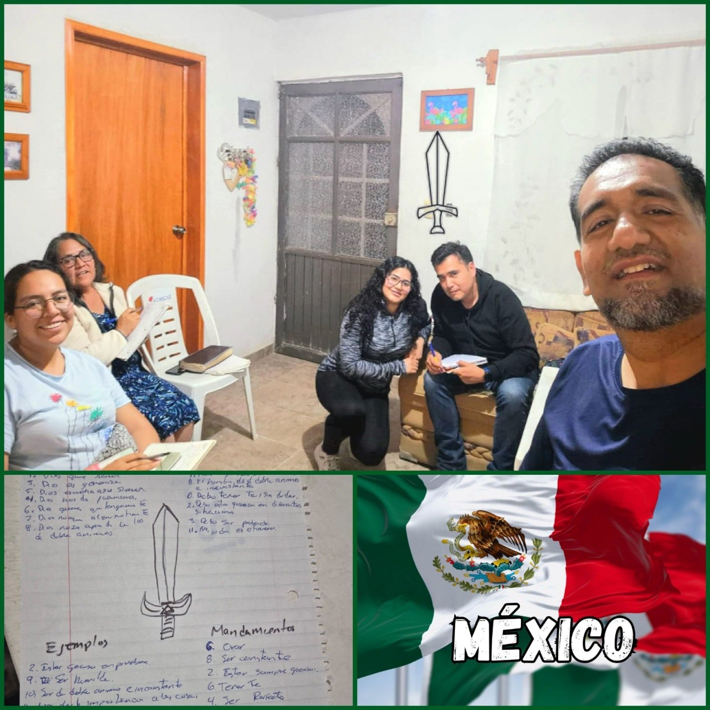 CADEREYTA, QRO MEXICO  GATHER - GROW - GO.  BIBLE DISCOVERY SWORD METHOD.