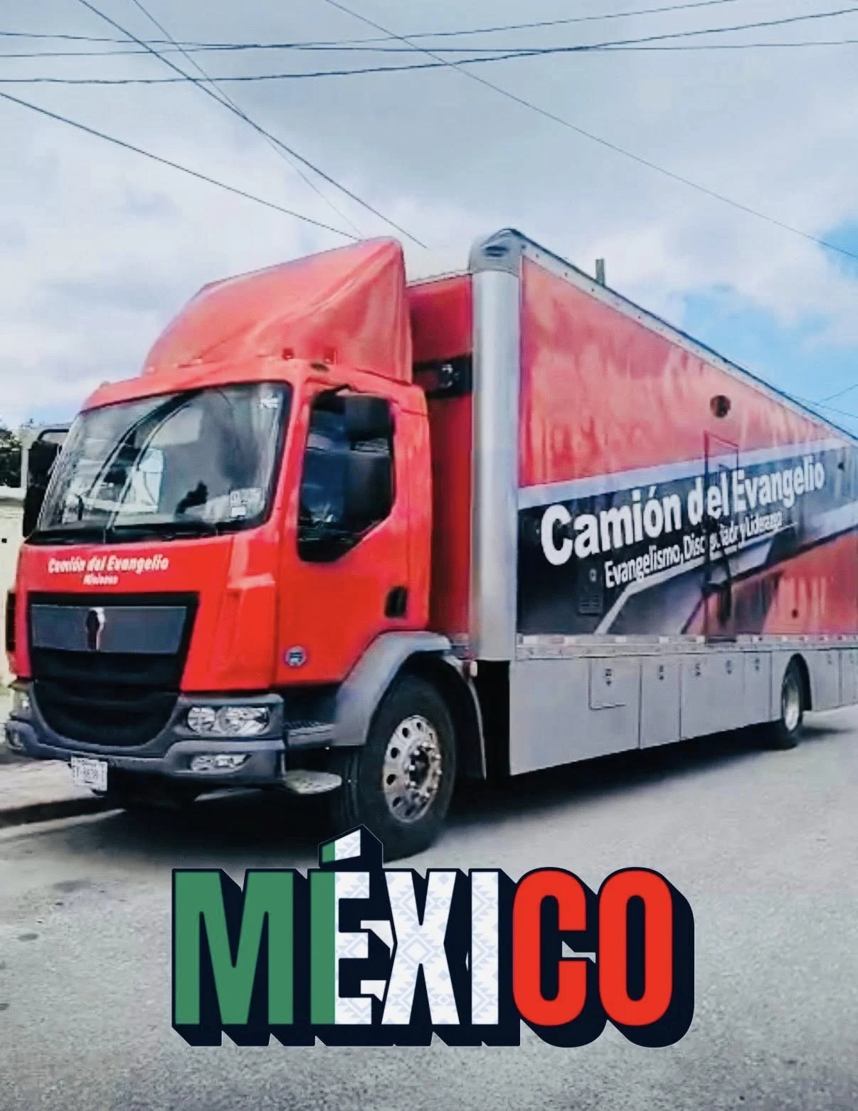 MONCLOVA COAHUILA MEXICO START OF EVANGELISM CAMPAIGN IN THE COMMUNITY WITH LOST SOULS IN MIND.