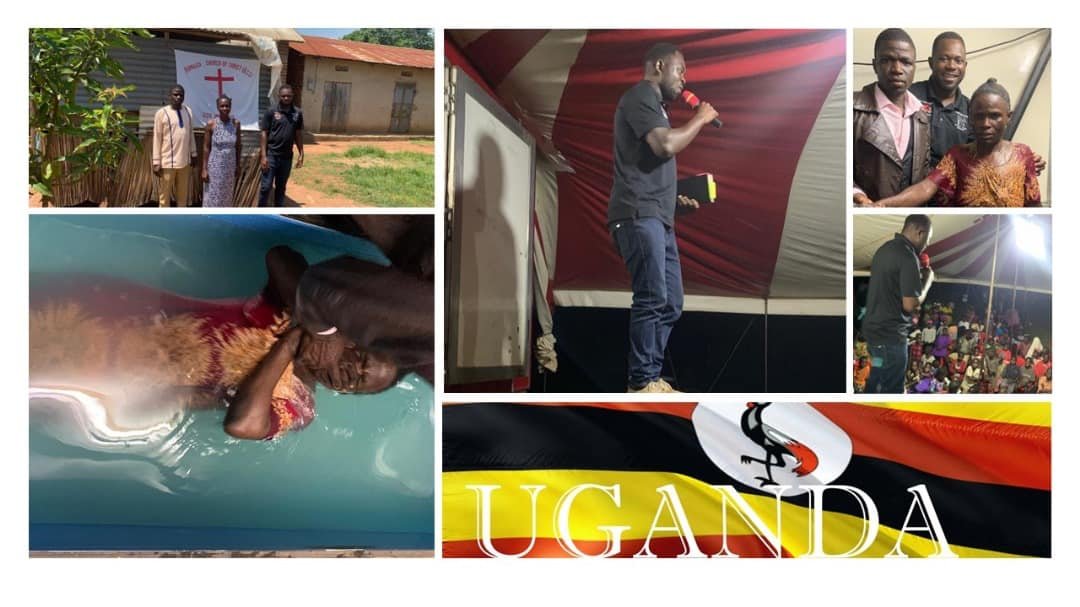 UGANDA GOSPEL CHARIOT MISSIONS OUTREACH AND 2 FIELDS DISCIPLESHIP MULTIPLICATION TRAINING AT BUWAYA COC ENDED SUCCESSFULLY WITH 12 BAPTISMS