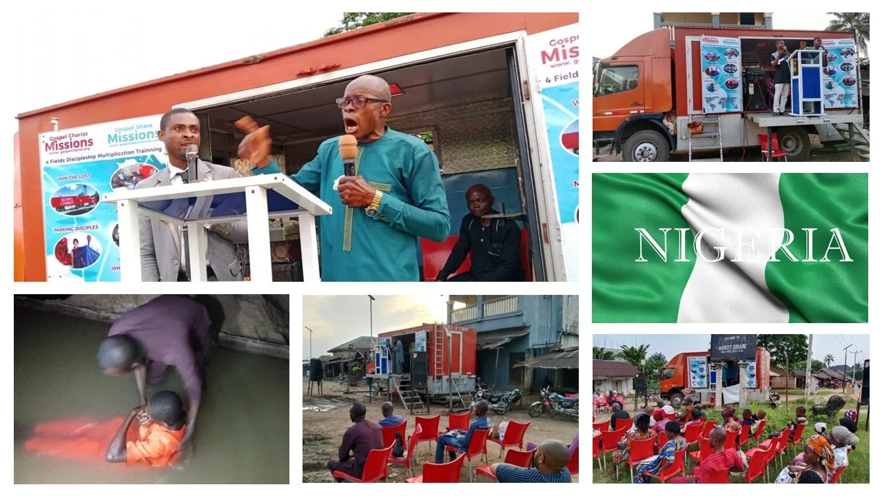 NIGERIA GOSPEL CHARIOT MISSIONS ABIA STATE WEEKLY REPORT
