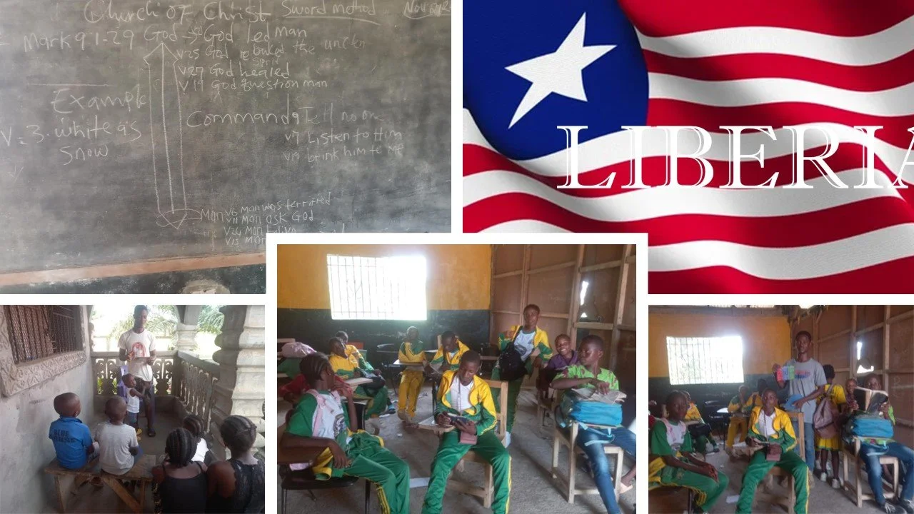 LIBERIA 4 FIELDS DISCIPLESHIP AN D CHURCH MULTIPLICATION DISCOVERY BIBLE STUDY SWORD METHOD