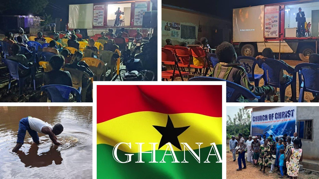 GHANA GOSPEL CHARIOT MISSIONS AND THE 4 FIELDS DISCIPLESHIP AND CHURCH MULTIPLICATION TRAINING REPORT