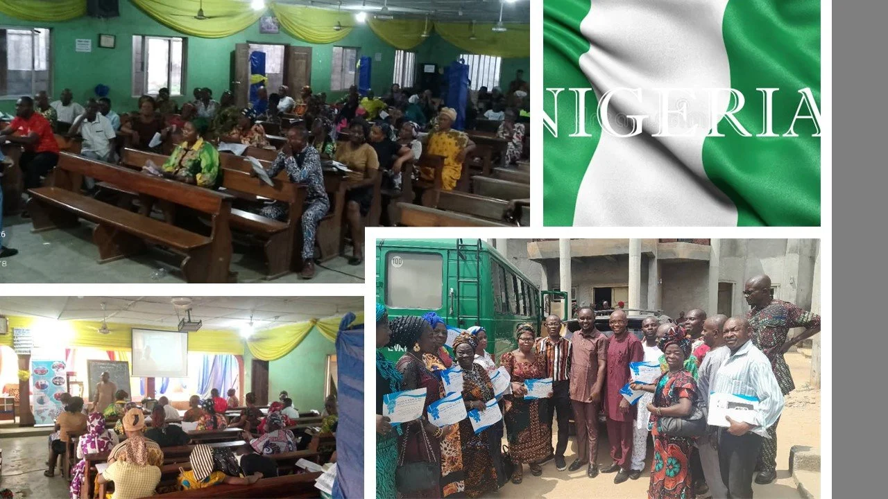 NIGERIA 4 FIELDS DISCIPLESHIP MULTIPLICATION TRAINING AT CHURCH OF CHRIST No 12 MCC Road Aba Abia State.