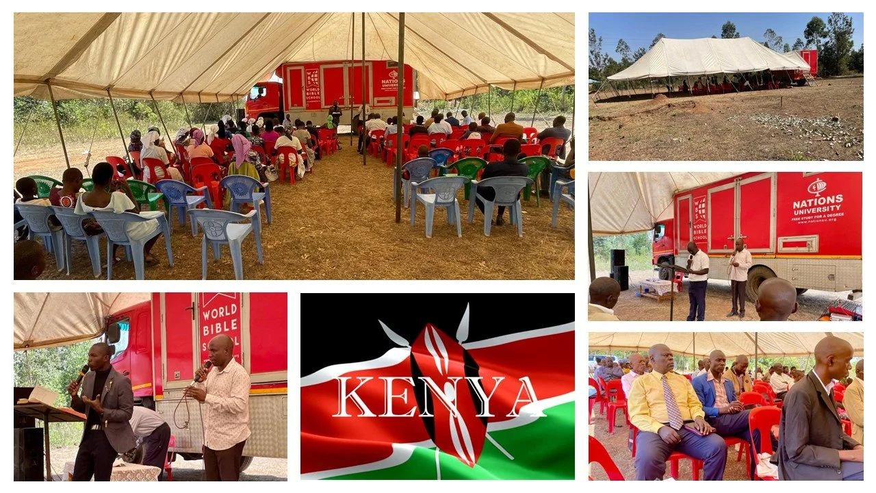 KENYA GOSPEL CHARIOT MISSIONS OUTREACH IN OYUGIS WEST CHURCHES OF CHRIST