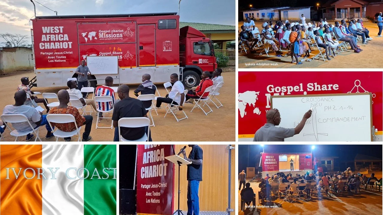 WEST AFRICAN CHARIOT SMALL GROUP TRAINING AND SWORD BIBLE DISCOVERY IN IVORY COAST