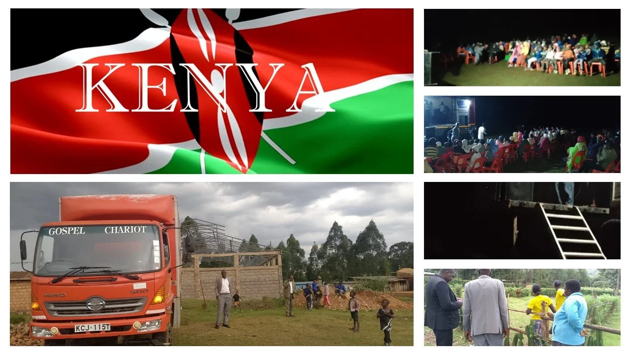 KENYA 4 FIELDS AND GOSPEL CHARIOT OUTREACH MISSION WORK