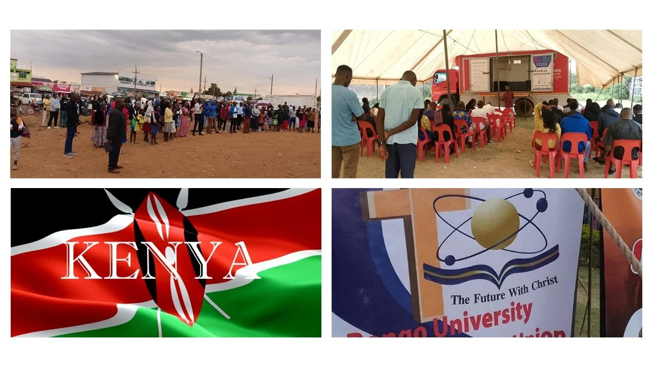 KENYA 4 FIELDS AND GOSPEL CHARIOT MISSIONS OUTREACH