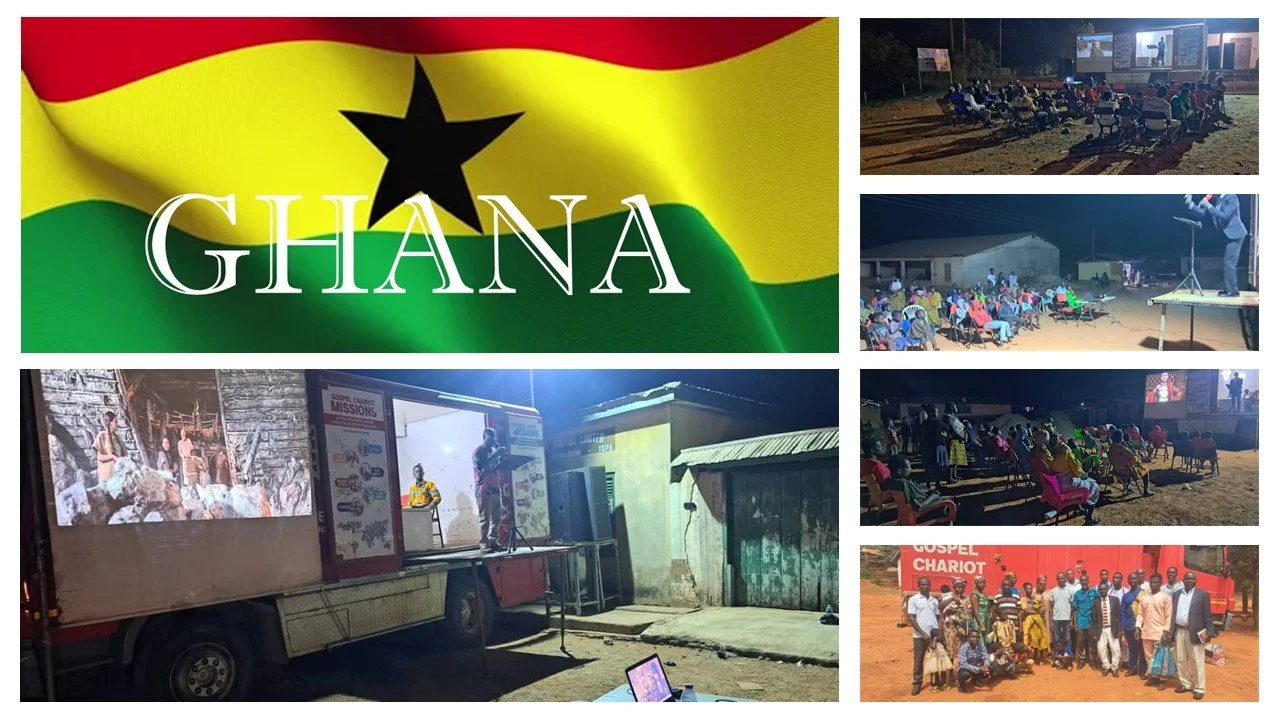 GHANA GOSPEL CHARIOT MISSIONS AND THE 4 FIELDS DISCIPLESHIP AND CHURCH MULTIPLICATION TRAINING REPORT