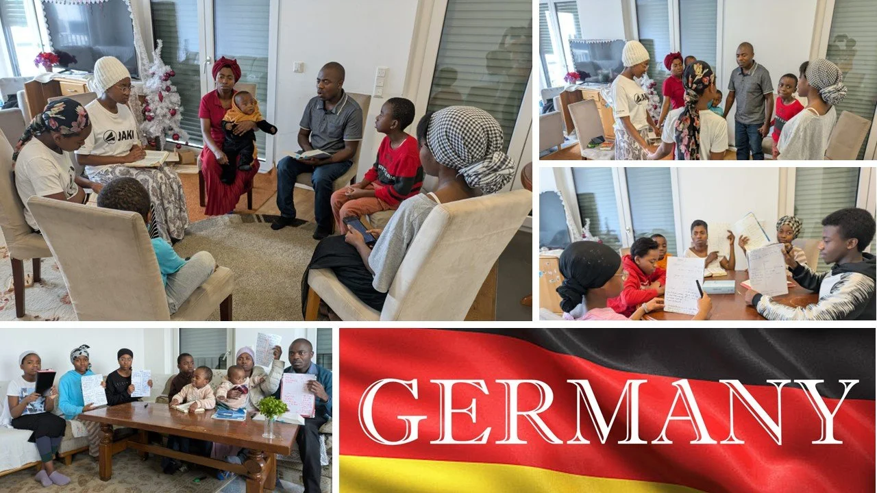 GERMANY 4 FIELDS DISCIPLESHIP AND CHURCH MULTIPLICATION FAMILY GROUP WEEKLY MEETING