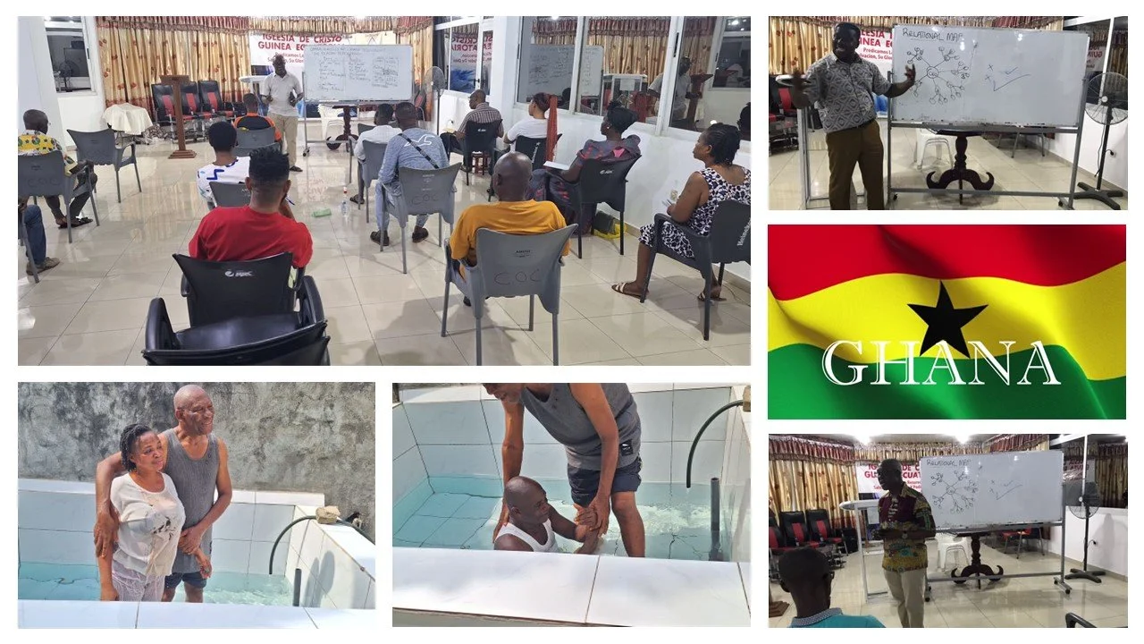 CMN AND THE 4 FIELDS DISCIPLESHIP MULTIPLICATION TRAINING IN MALABO, EQUATORIAL GUINEA