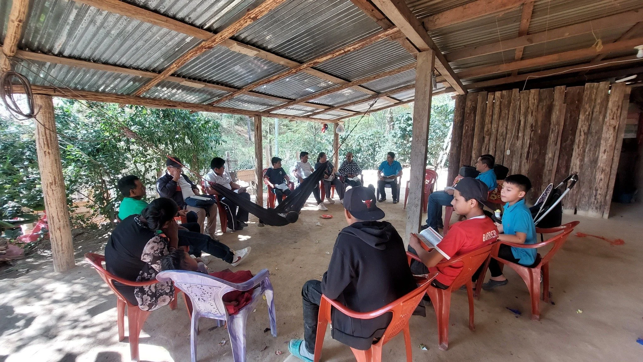 GROUP #35 IN THE COMMUNITY EL HIGUITO, DIPILTO, NICARAGUA.