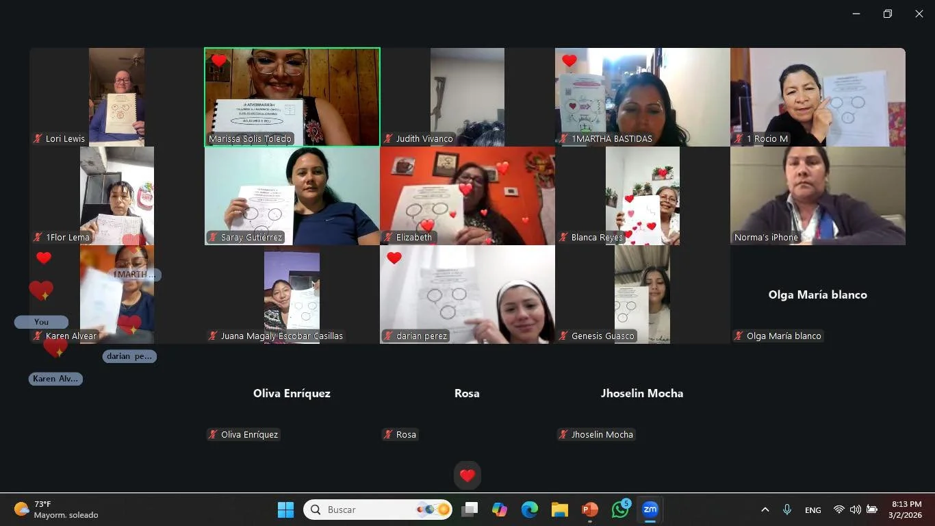 EVANGELISM AND DISCIPLESHIP WORKSHOP IN 4 CAMPUS.  LATINAMERICAN WOMEN