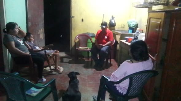 GROUP #16 IN THE COMMUNITY. OCOTAL , NICARAGUA
