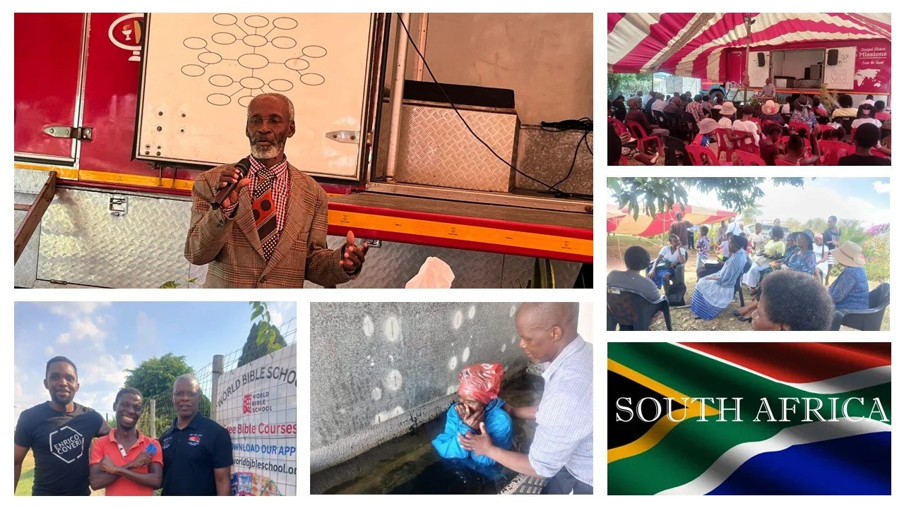 SOUTH AFRICA GOSPEL CHARIOT MISSIONS OUTREACH PROGRAM