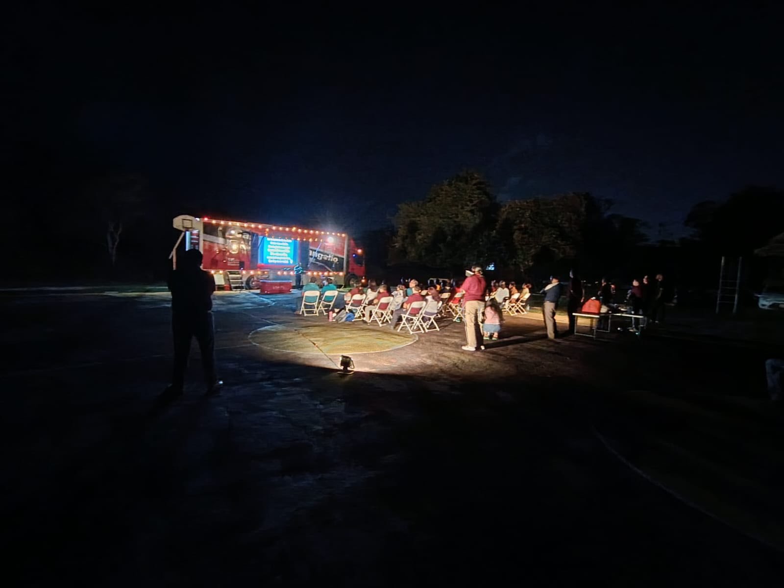 COZUMEL MEXICO COLONY LAS FINCAS. EVANGELISM CAMPAIGN. GOSPEL CHARIOT/SHARE MISSIONS, WITH LOST SOULS IN MIND.