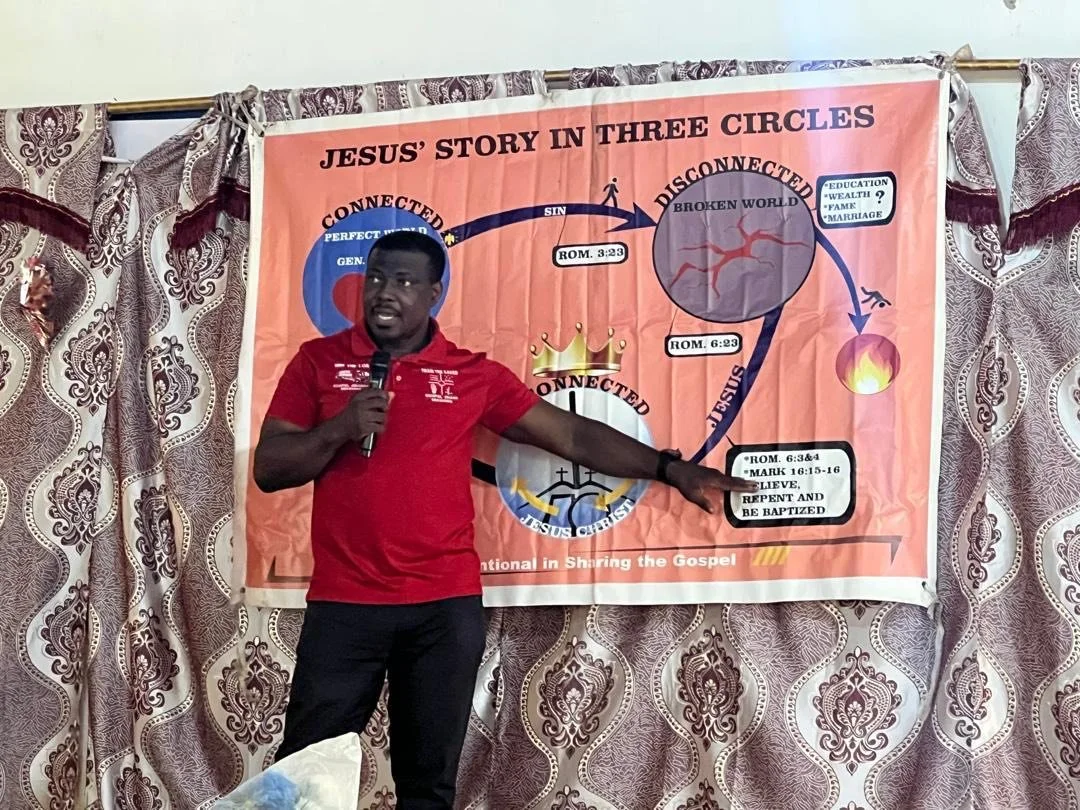 GHANA GOSPEL CHARIOT, AND THE 4 FIELDS DISCIPLESHIP MULTIPLICATION TRAINING WITH THE BEPONG CHURCH OF CHRIST