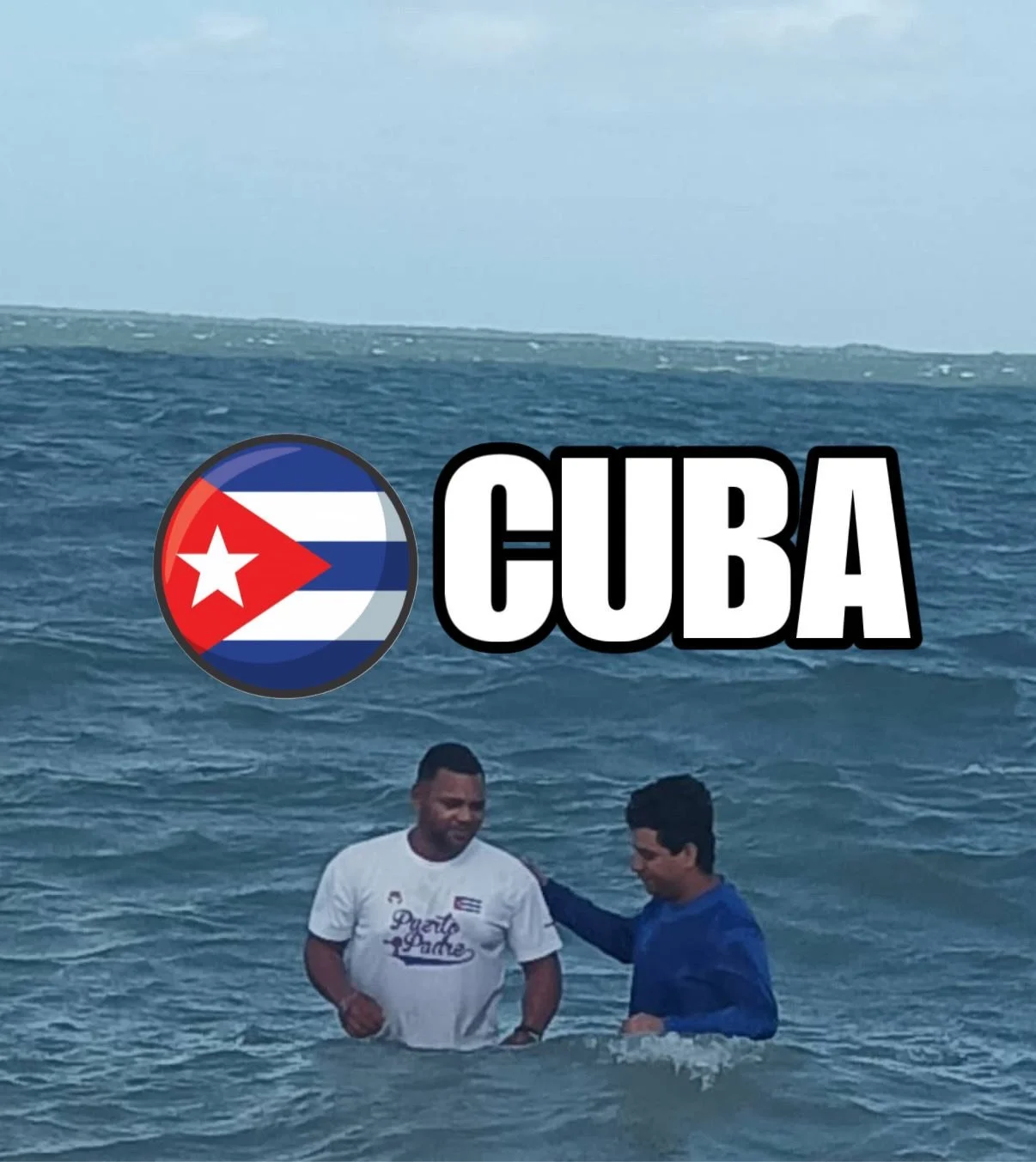 8 SOULS FOR CHRIST. PUERTO PADRE CUBA MEET-GROW-GO WITH LOST SOULS.