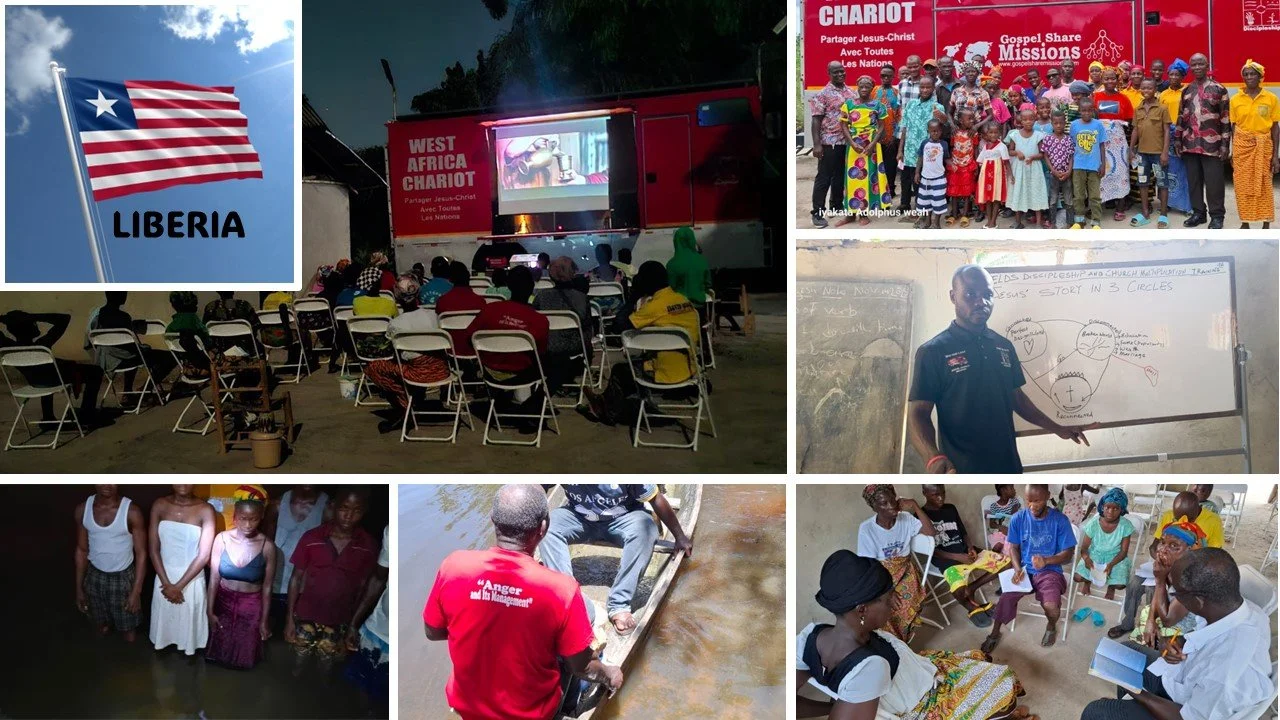 THE WEST AFRICA GOSPEL CHARIOT AND LIBERIA 4 FIELDS DISCIPLESHIP AND CHURCH MULTIPLICATION TRAINING REPORT