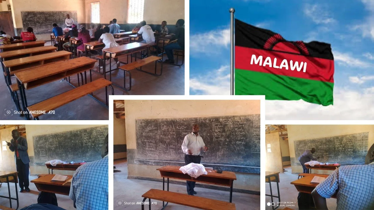 THE 4 FIELDS DISCIPLESHIP AND MULTIPLICATION TRAINING IN MALAWI - MZUZU AT MSIRU BABY CHURCH OF CHRIST
