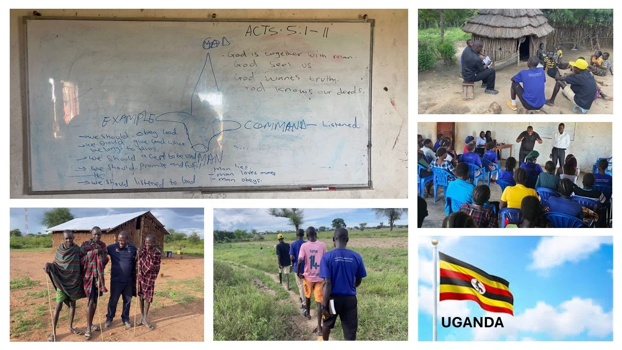 UGANDA 4 FIELDS DISCIPLESHIP MULTIPLICATION TRAINING AT NABILATUK CHURCH OF CHRIST AND IN THE COMMUNITY ENDED WITH TWO CONFESSING CHRIST