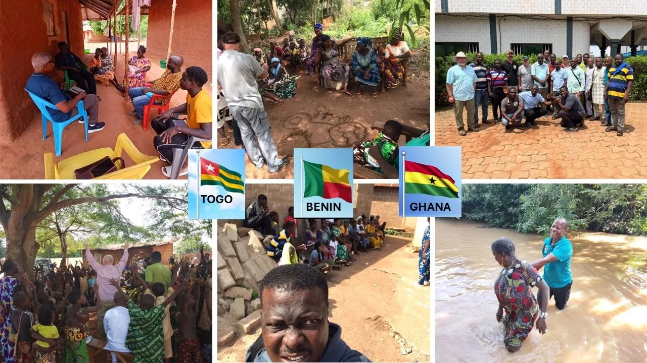 WALK AND THE 4 FIELDS DISCIPLESHIP AND CHURCH MULTIPLICATION TRAINING REPORT FROM TOGO , BENIN , AND GHANA