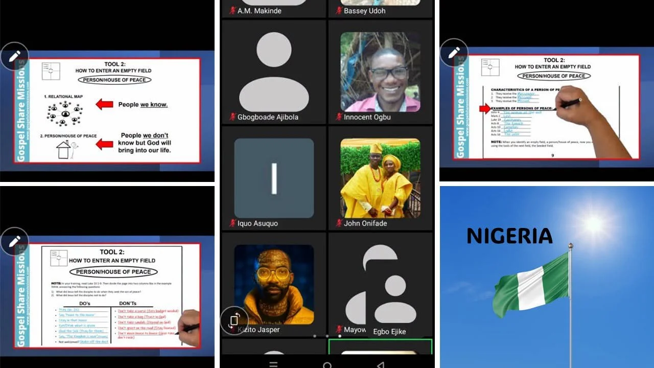 NIGERIA 4 FIELDS DISCIPLESHIP TRAINING WEEKLY REPORT - 9TH JULY, 2026