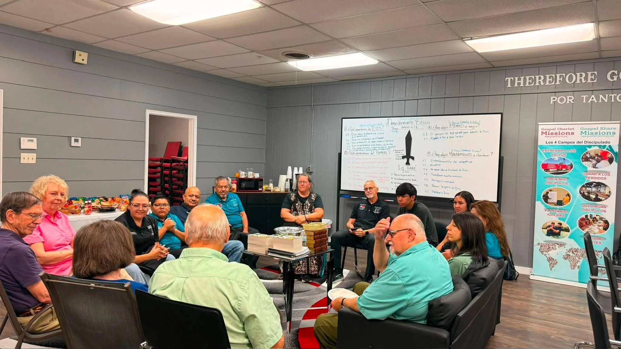 SHARING THE VISION FOR OUR FIRST GOSPEL CHARIOT DISCIPLESHIP TRAINING CENTER IN THE USA.