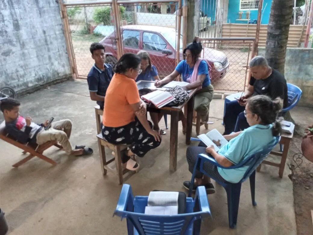 FORMING GROUPS IN THE COMMUNITY THAT MULTIPLY WITH THE SOULS LOST IN MIND. PUERTO ORDAZ, VENEZUELA PROJECT N3/L3 WEEK 5 OF 24.