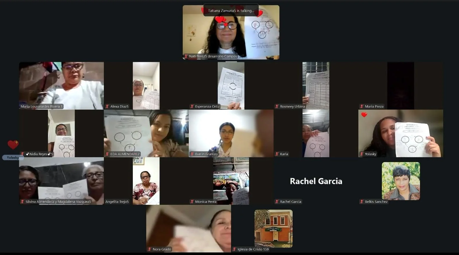 LATIN AMERICA WOMEN.  EVANGELISM AND DISCIPLESHIP WORKSHOP IN 4 FIELDS.