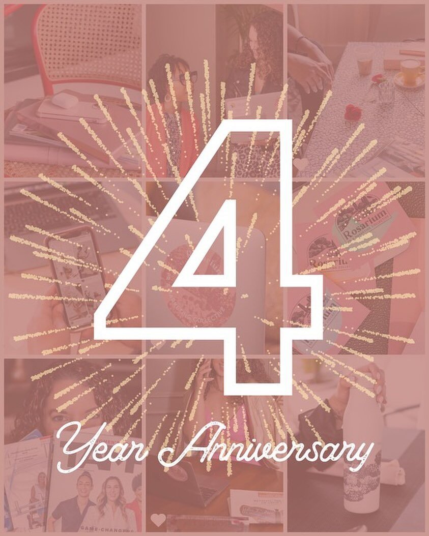 We cant believe it&rsquo;s been 4 years already! 🎉 

Thank you to everyone who has been there every step of the way. We are so proud of the incredible team, clients, and community that makes Rosarium (Alexis Rose LLC 2.0) what it is today! 

Swipe t