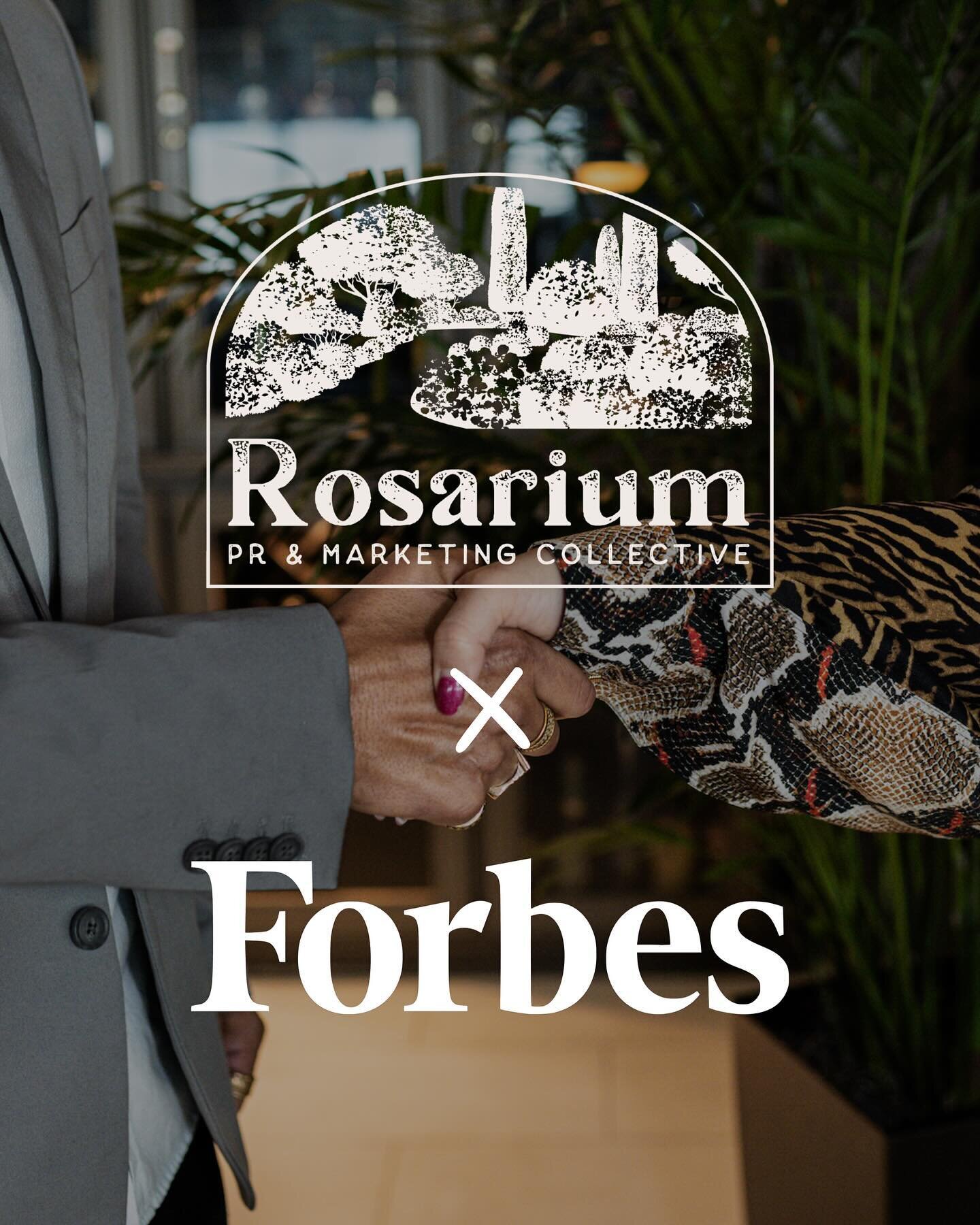 Get your name featured in Forbes! 📣

We are excited to officially announce our media partnership with Forbes for company leaders who meet Forbes Business Council requirements. This opportunity is exclusive to Rosarium clients. The perks are endless 