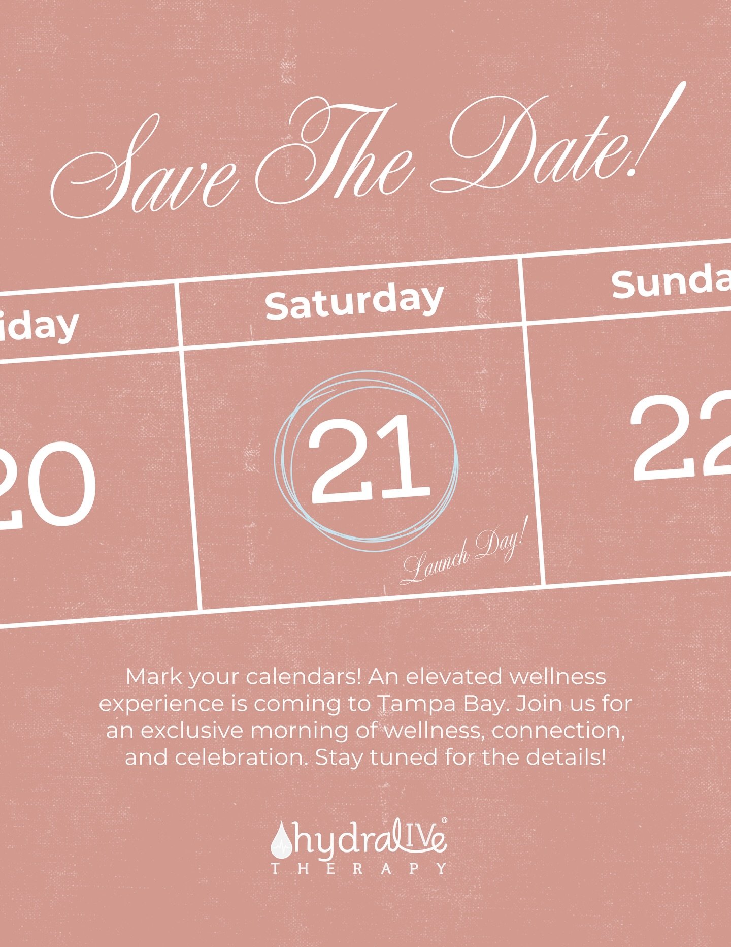 We&rsquo;re excited to invite our community to the Hydralive Therapy Tampa Grand Opening Launch Party ✨

Founded by Kristin &amp; Jeremiah Ledbetter, Hydralive brings together science-backed recovery, elevated wellness, and a welcoming community, all