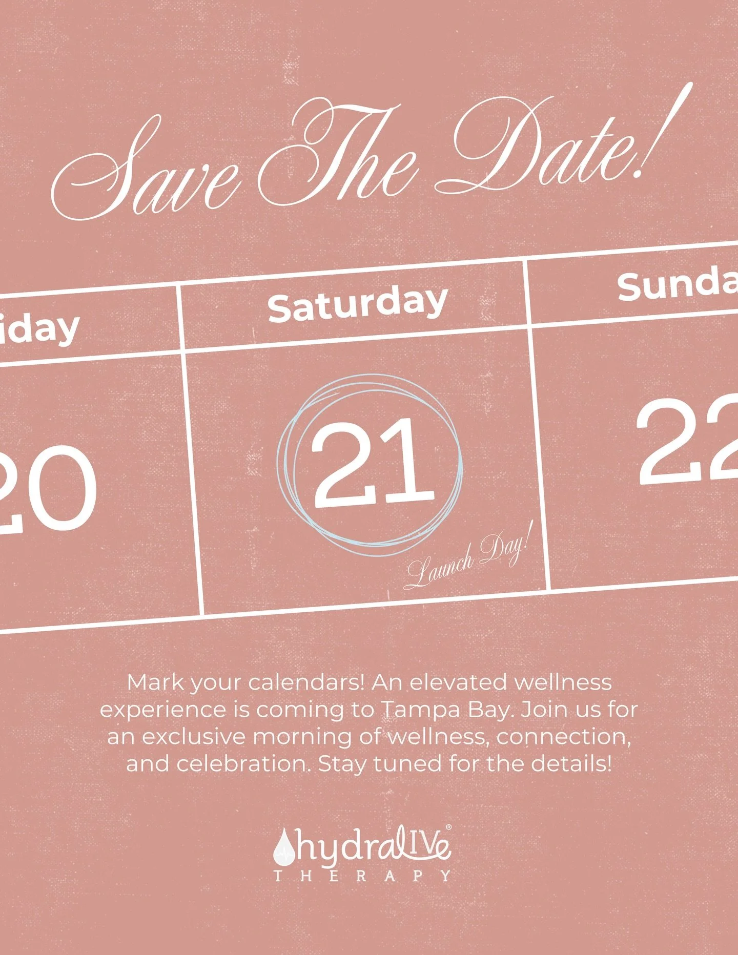 We&rsquo;re excited to invite our community to the Hydralive Therapy Tampa Grand Opening Launch Party ✨

Founded by Kristin &amp; Jeremiah Ledbetter, Hydralive brings together science-backed recovery, elevated wellness, and a welcoming community, all