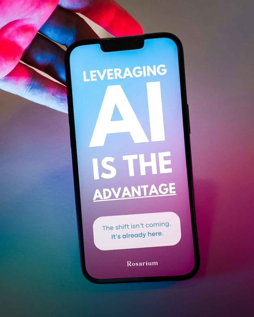 AI is not the operator of your business, it&rsquo;s the lever.

The organizations seeing the greatest impact aren&rsquo;t outsourcing their thinking to AI. They&rsquo;re using it with intention, embedding it into workflows, empowering teams, and scal