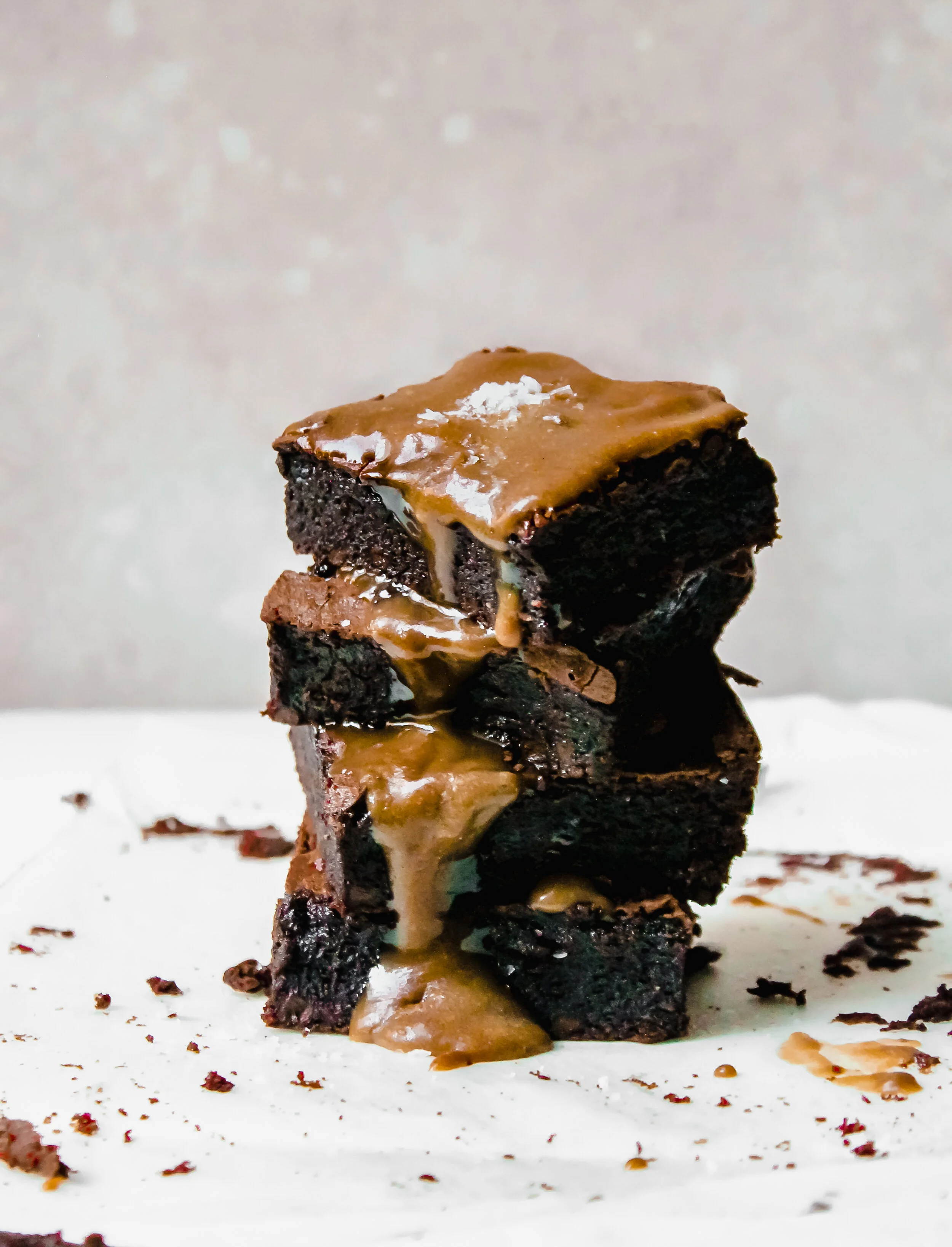 Salted Caramel Brownies (Paleo)