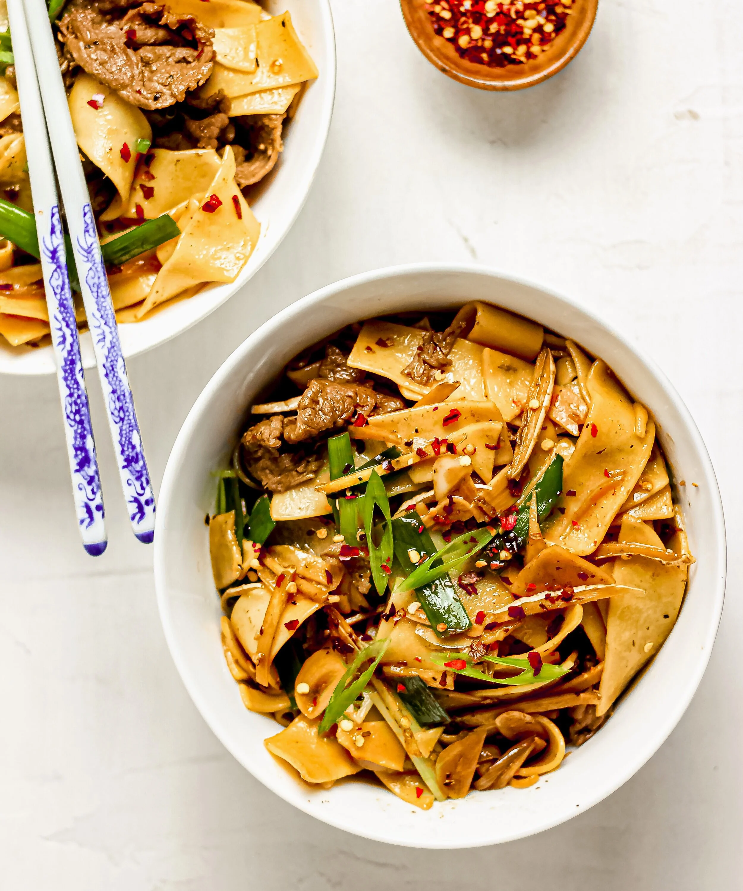 Mongolian Beef Noodles