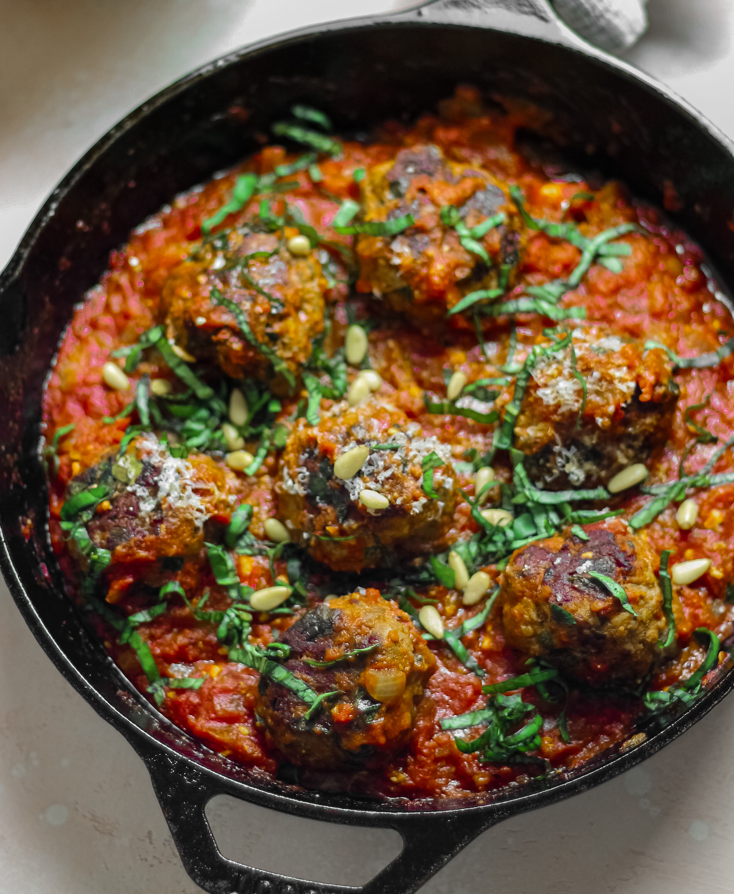 Harissa Meatballs in Spicy Tomato Sauce (Paleo) — Clean Eats Factory