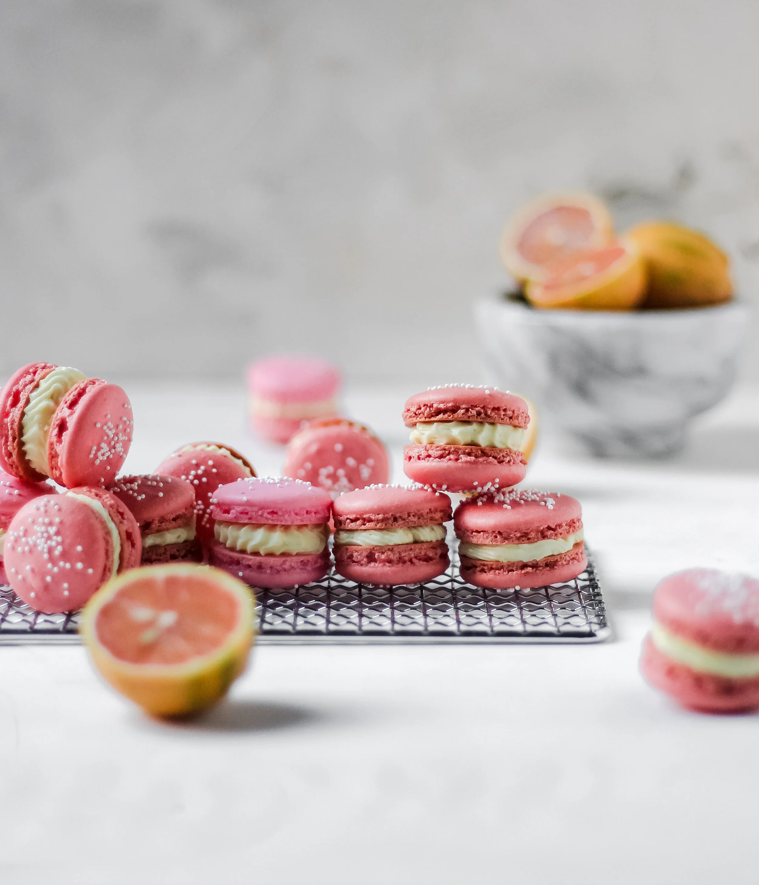 Pink Lemonade Macarons (GF)