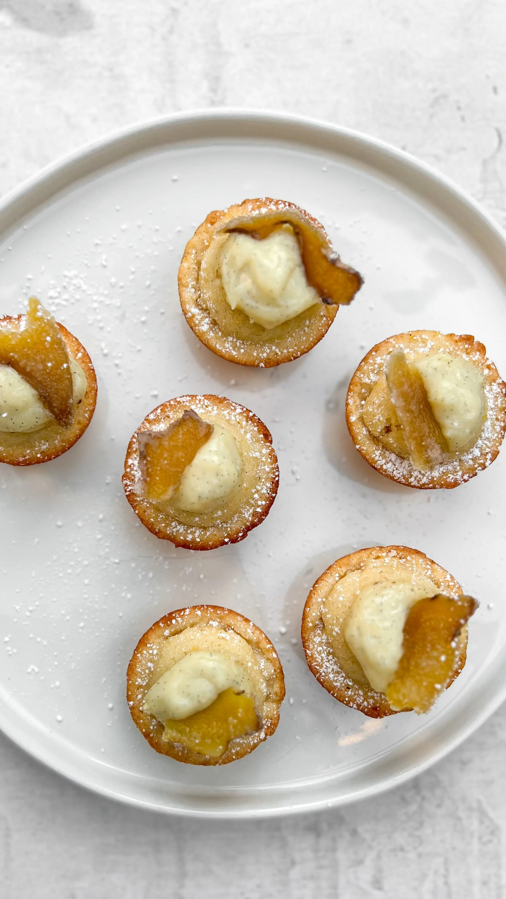 Sparkling Ginger Madeleine Muffins