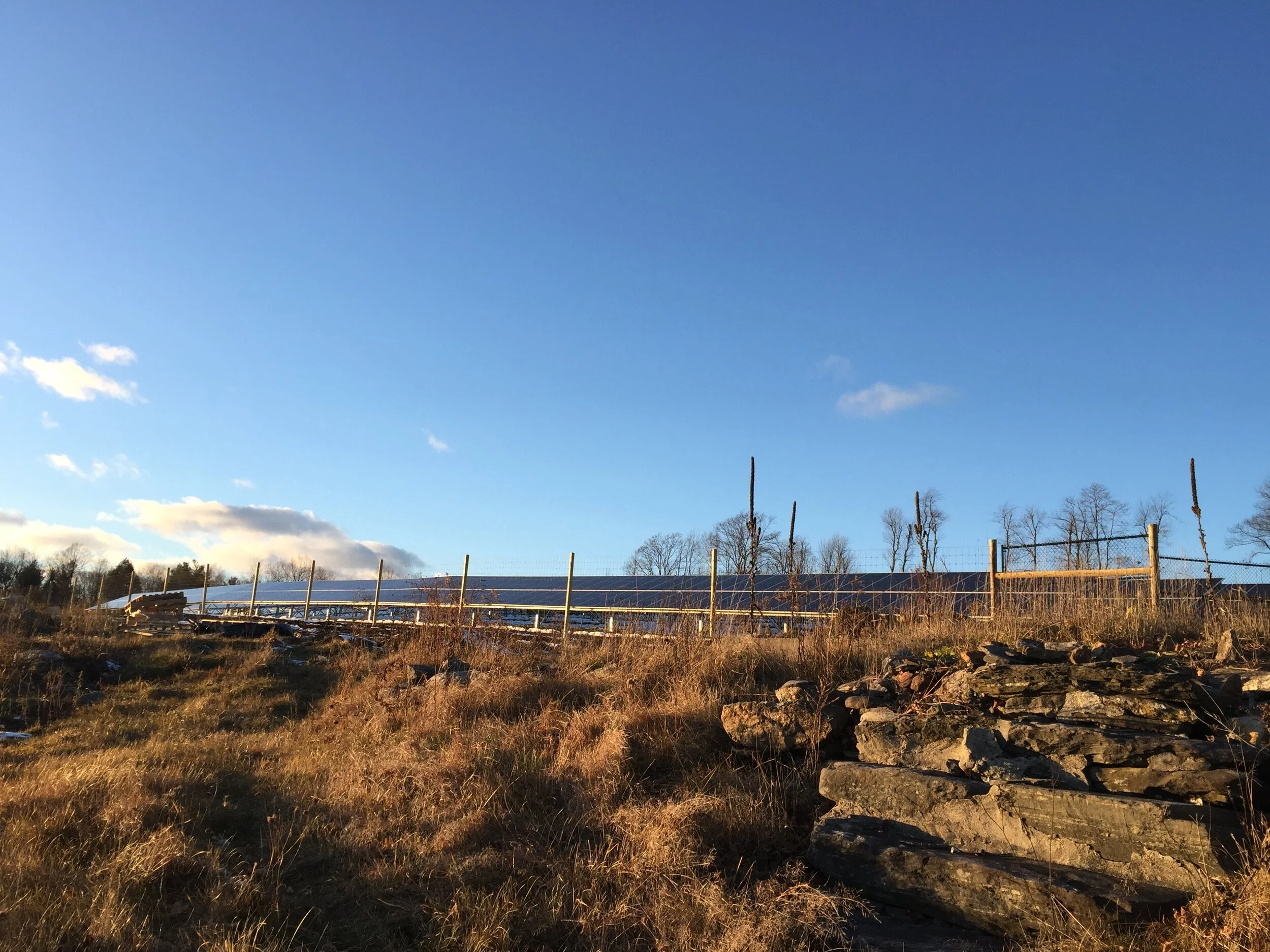 Solar projects can be installed in a variety of terrain types.