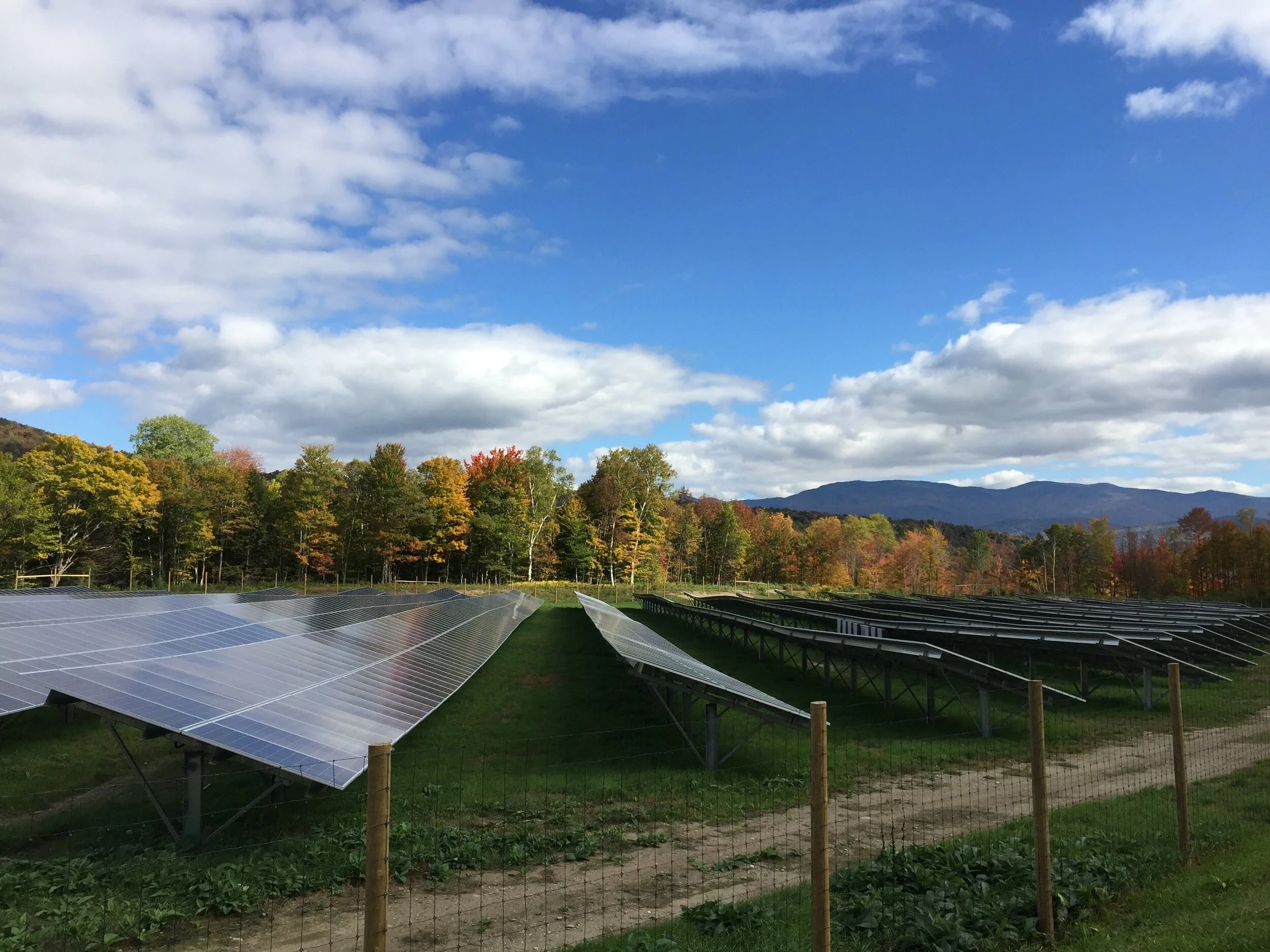 Fixed Tilt Racking, ~25 Degree Tilt Angle Facing 180 Degrees South