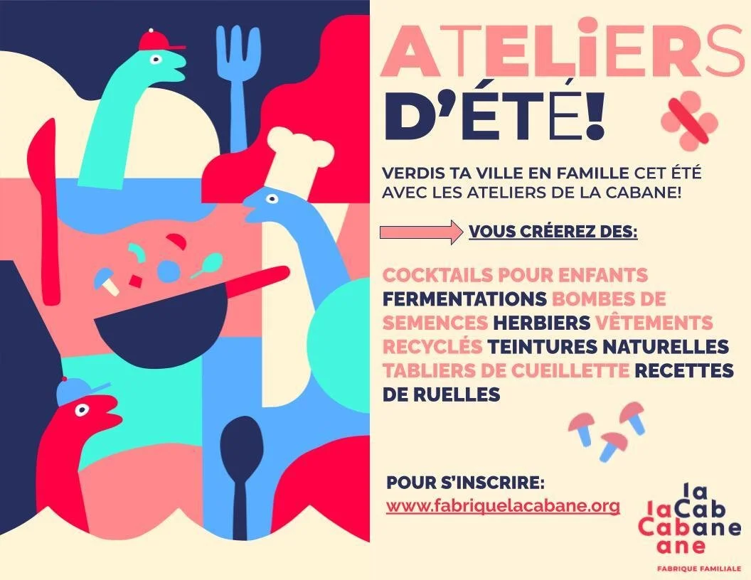 Les ateliers du weekend sont lancés!