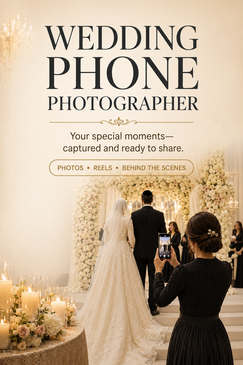 Wedding Phone Photographer