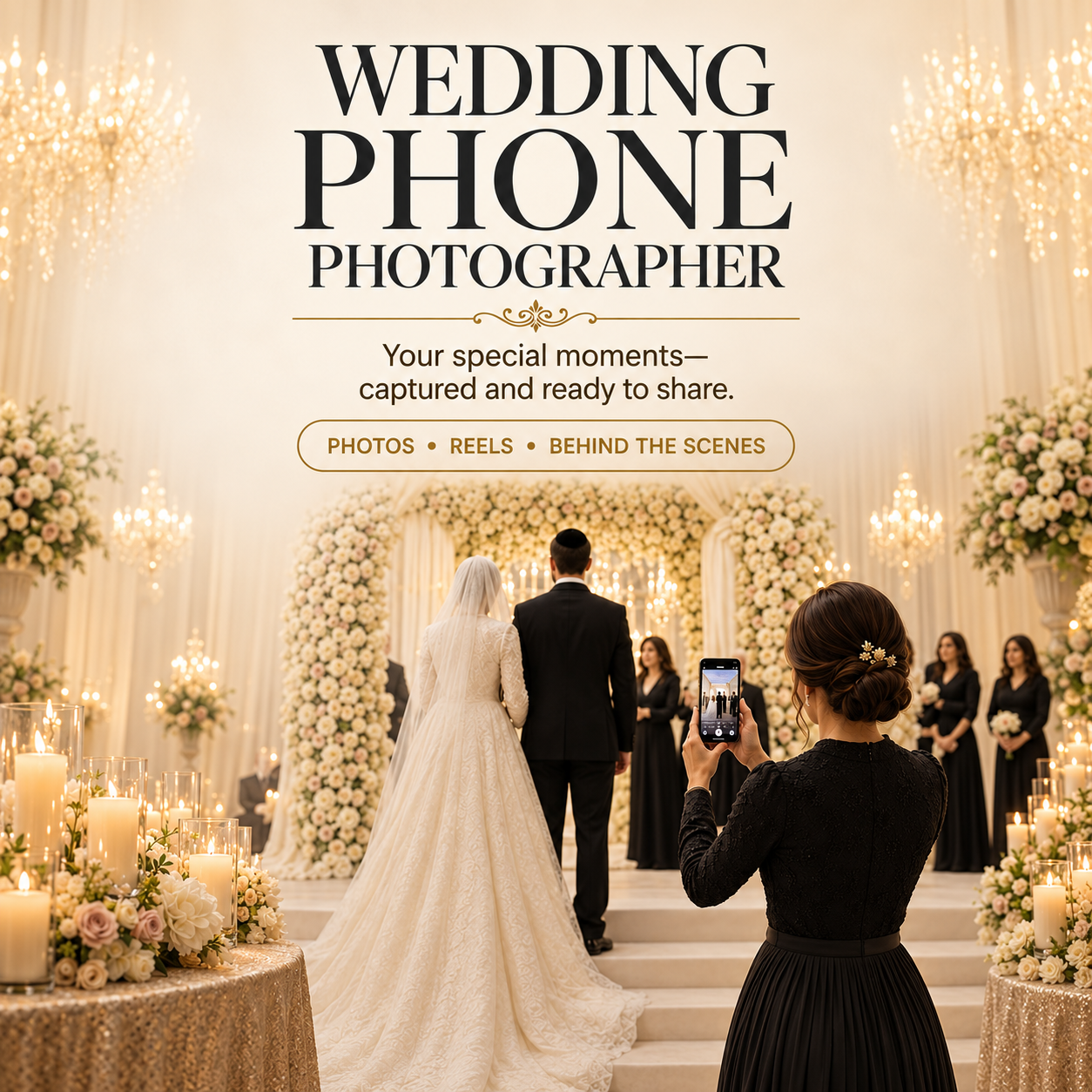 Wedding Phone Photographer