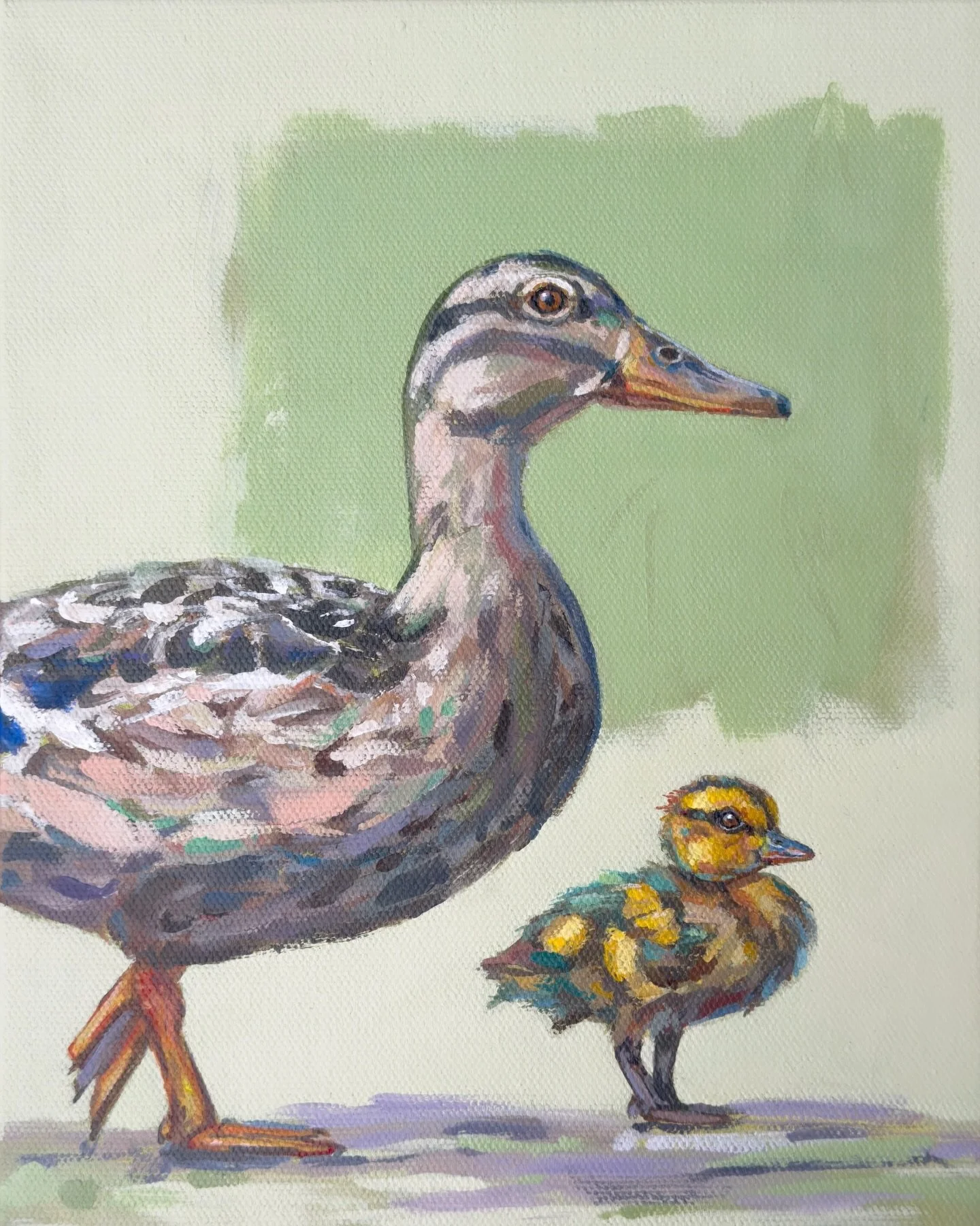 This little duckling. . . maybe the cutest thing I&rsquo;ve ever painted. 🦆🐥

8&rdquo;x10&rdquo; acrylic on canvas

#duckpainting #animalartwork #collectartwork