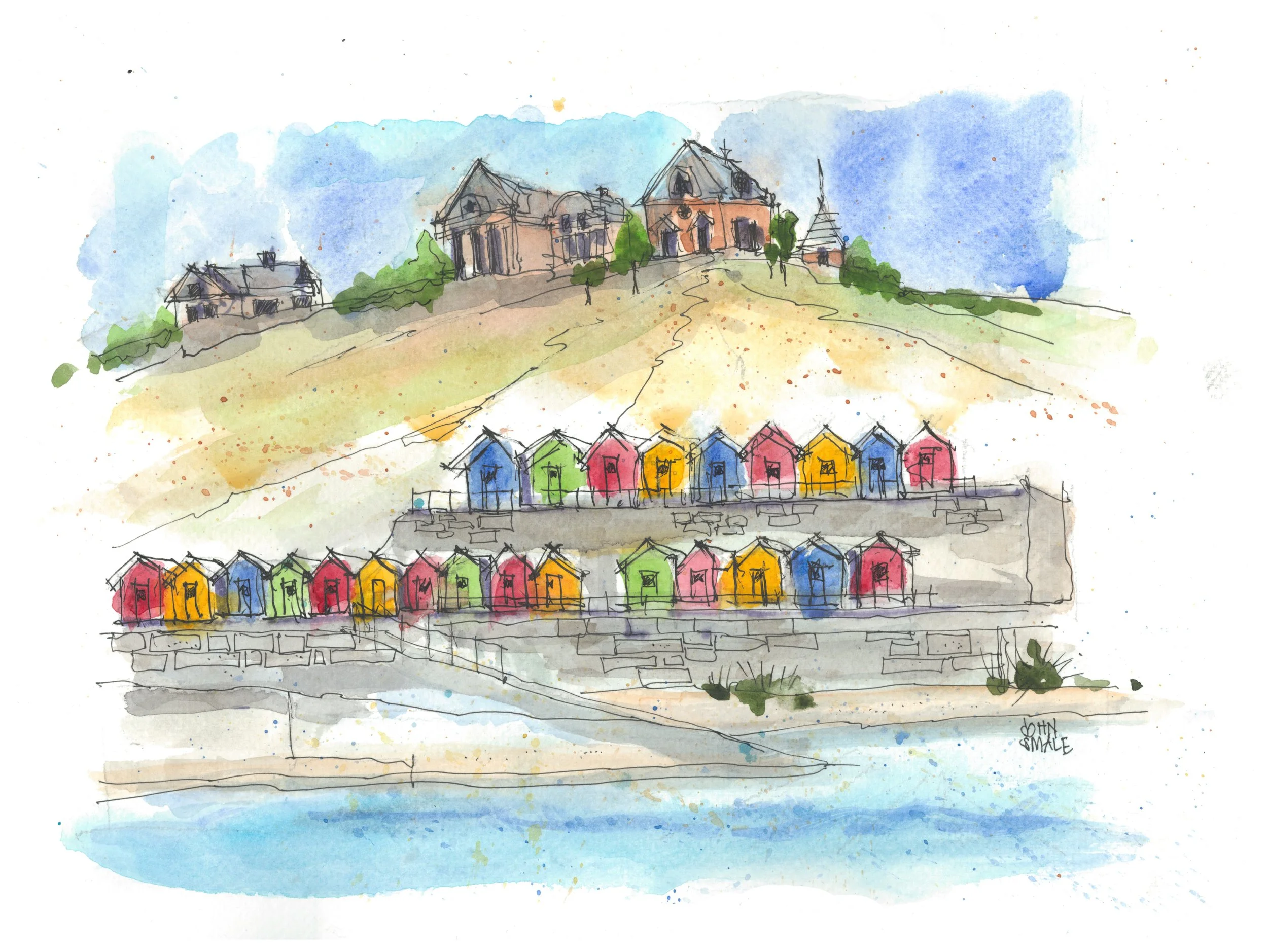 English Shore and Bath Houses
