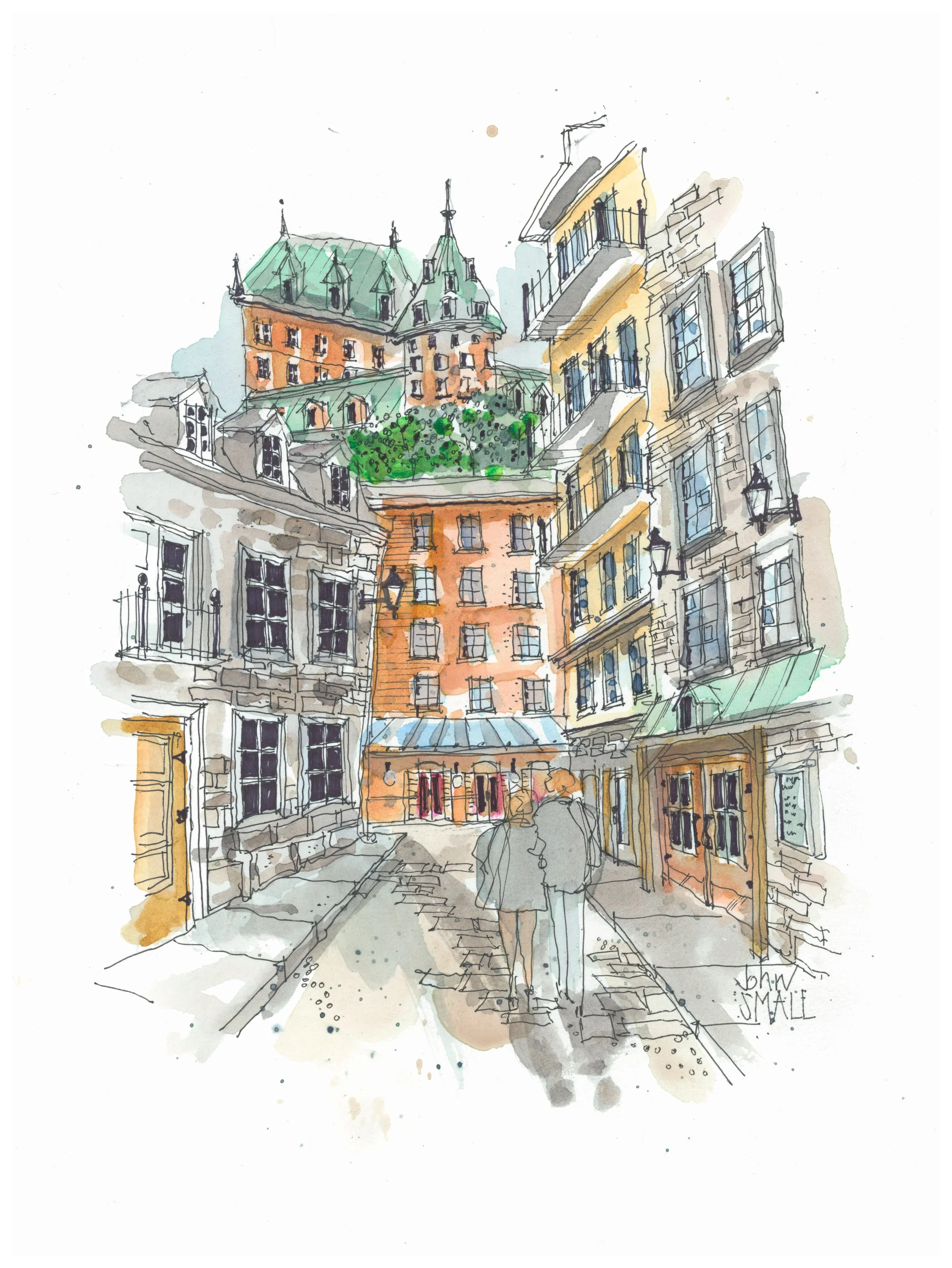 Old Quebec City - lower town