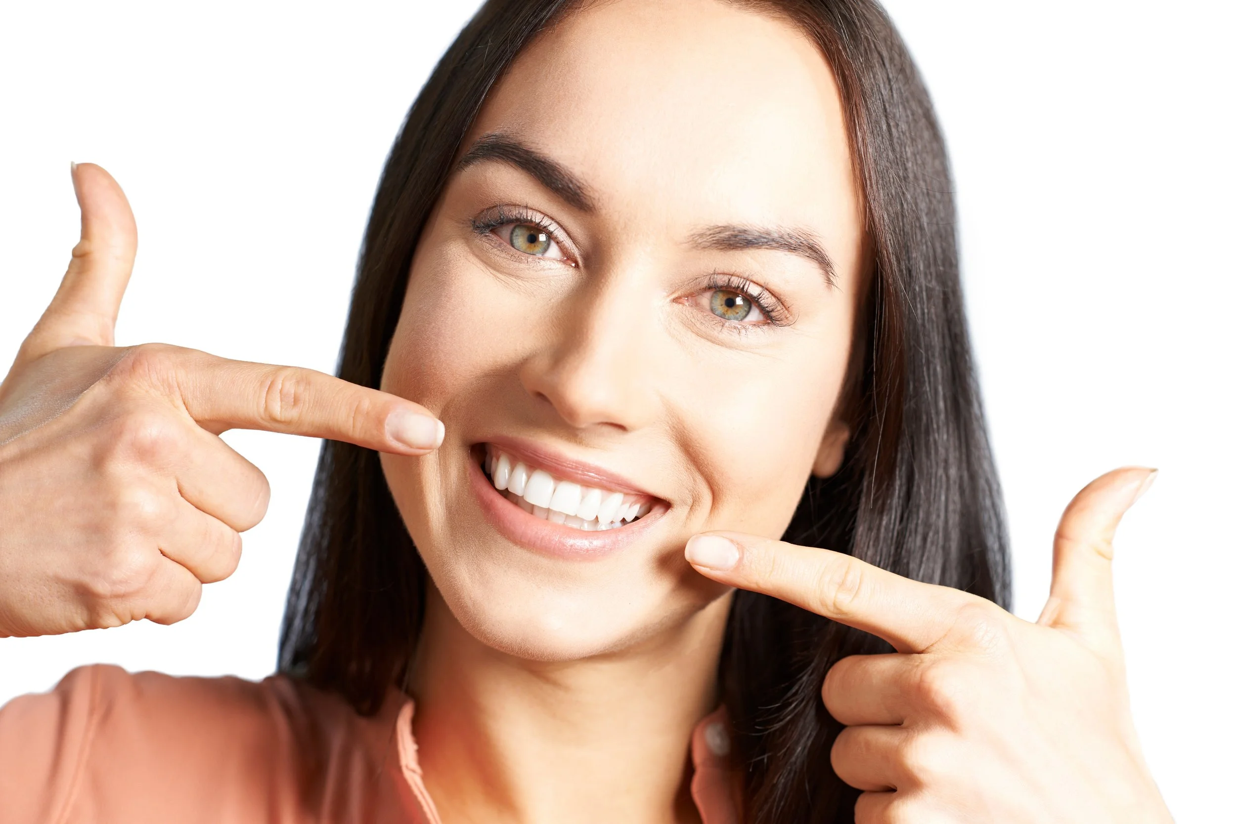 What does a full mouth reconstruction include?